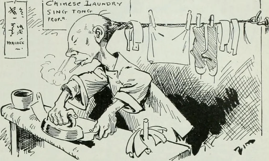 An illustration from Caricature; wit and humor of a nation in picture, song and story, 1911, leaf 294