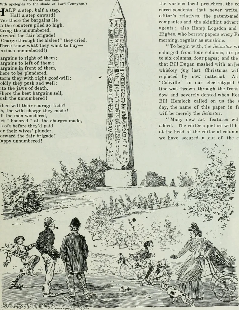 An illustration from Caricature; wit and humor of a nation in picture, song and story, 1911, leaf 296