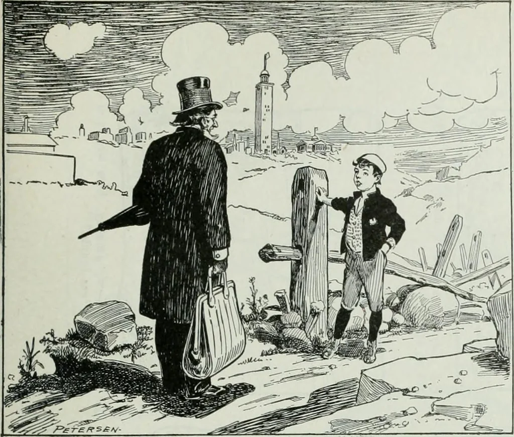 An illustration from Caricature; wit and humor of a nation in picture, song and story, 1911, leaf 298