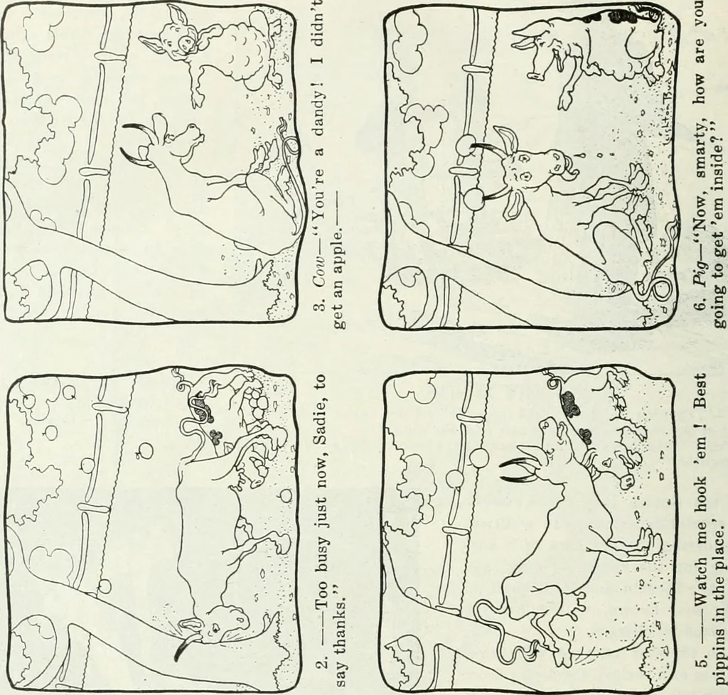 An illustration from Caricature; wit and humor of a nation in picture, song and story, 1911, leaf 299