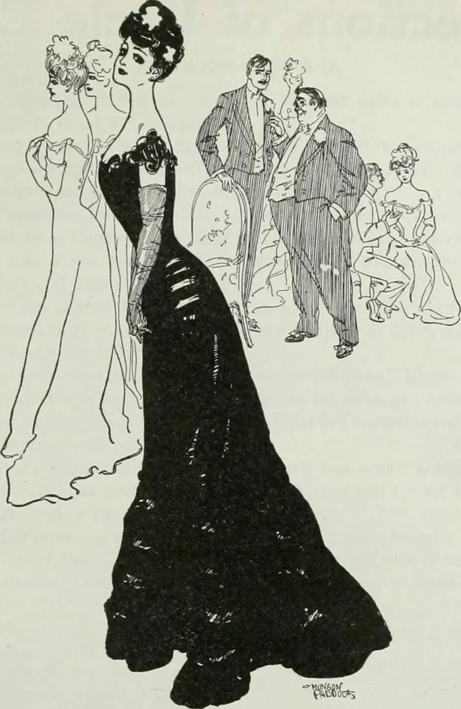 An illustration from Caricature; wit and humor of a nation in picture, song and story, 1911, leaf 302
