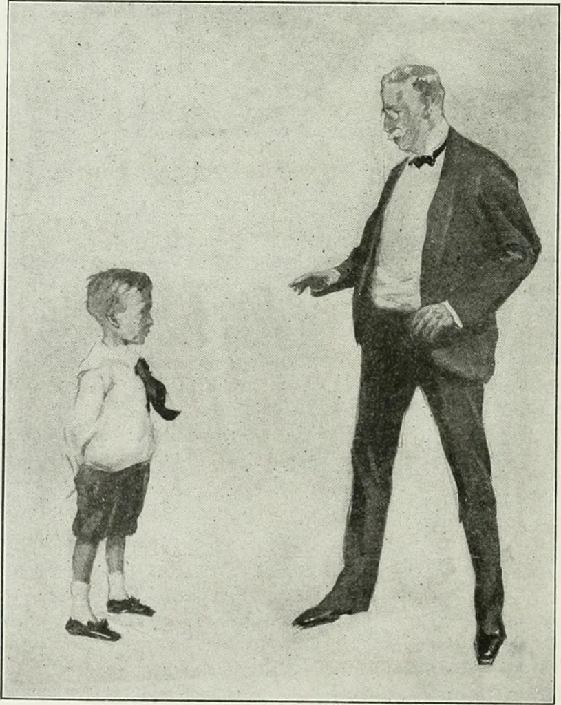 An illustration from Caricature; wit and humor of a nation in picture, song and story, 1911, leaf 303