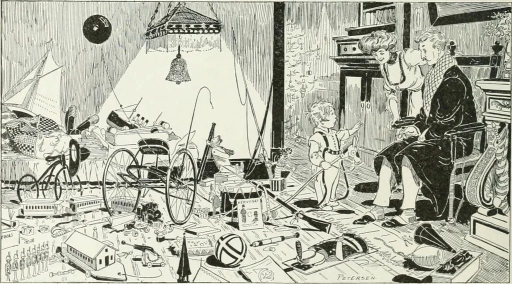 An illustration from Caricature; wit and humor of a nation in picture, song and story, 1911, leaf 305