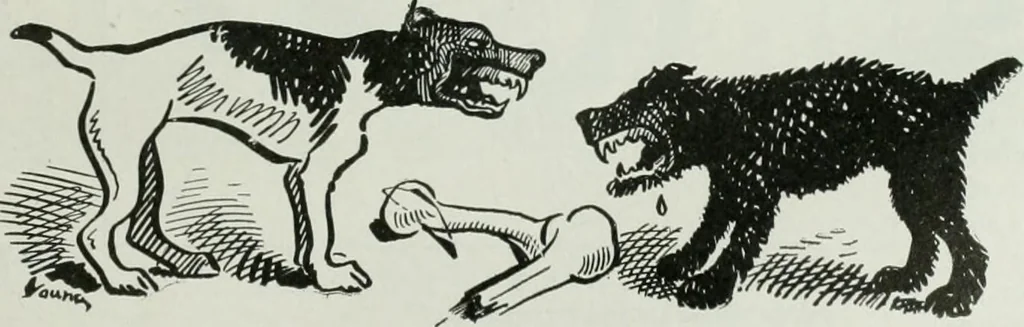 An illustration from Caricature; wit and humor of a nation in picture, song and story, 1911, leaf 310