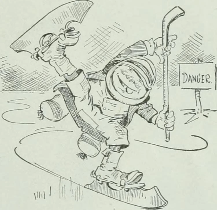 An illustration from Caricature; wit and humor of a nation in picture, song and story, 1911, leaf 314