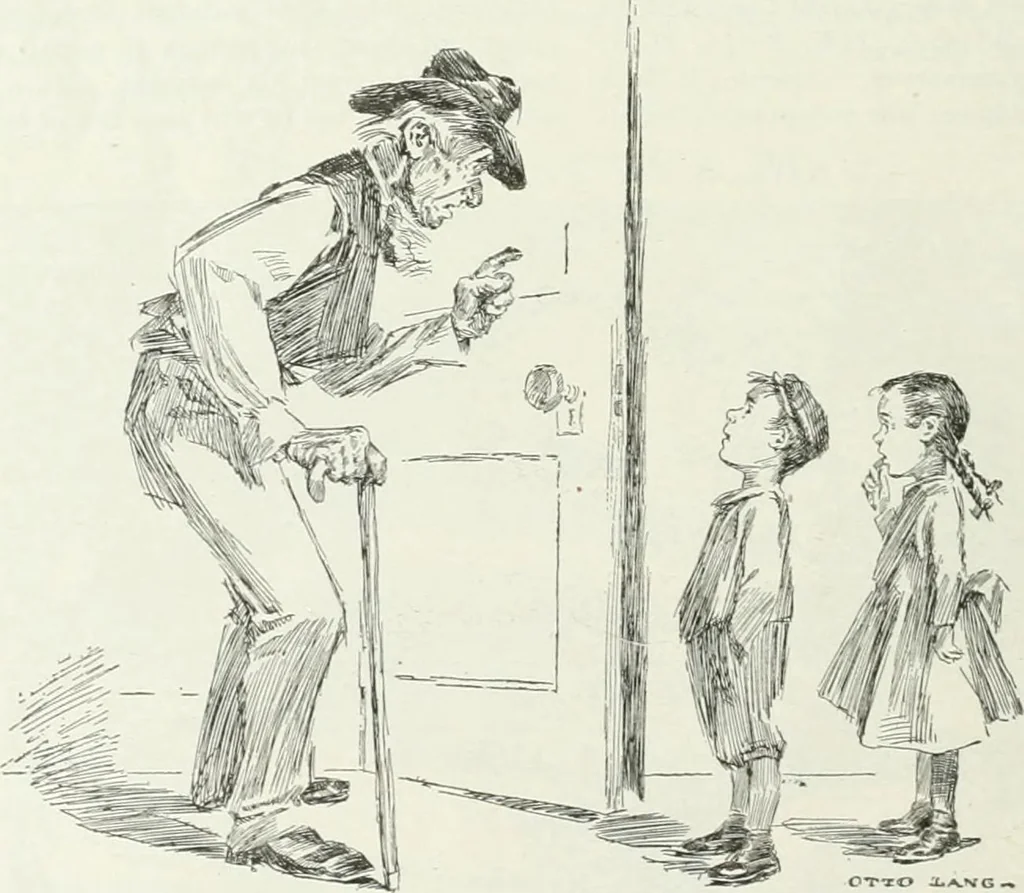 An illustration from Caricature; wit and humor of a nation in picture, song and story, 1911, leaf 319
