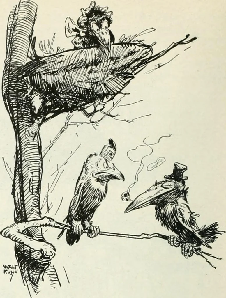 An illustration from Caricature; wit and humor of a nation in picture, song and story, 1911, leaf 47