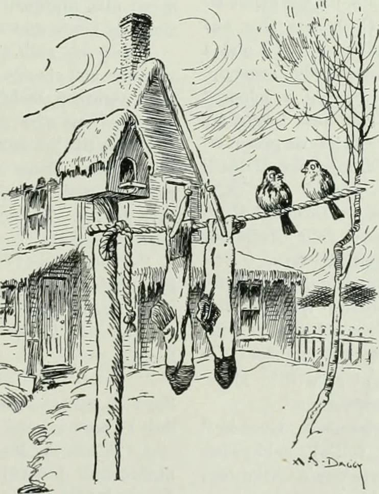 An illustration from Caricature; wit and humor of a nation in picture, song and story, 1911, leaf 50