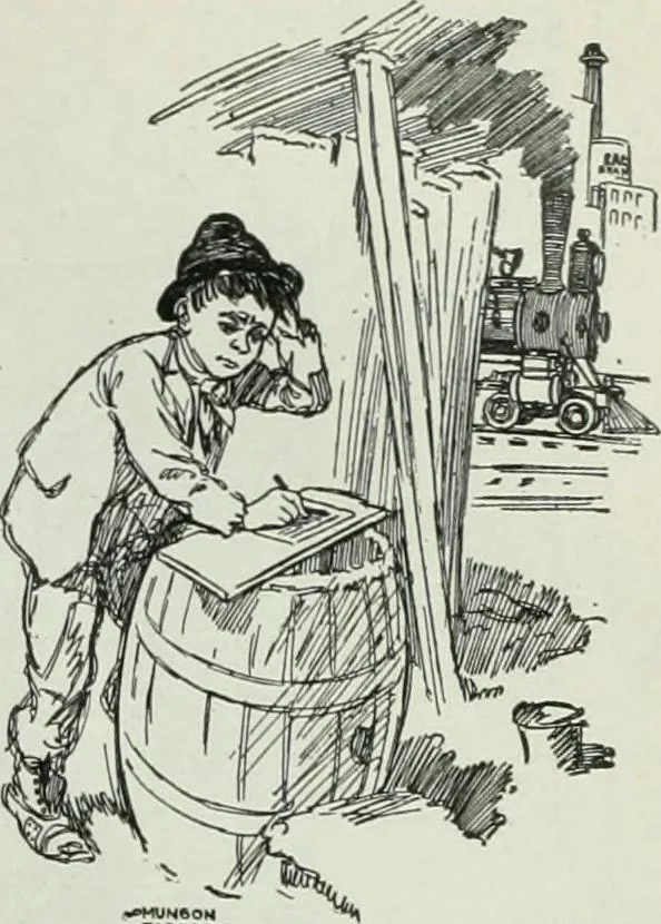 An illustration from Caricature; wit and humor of a nation in picture, song and story, 1911, leaf 60
