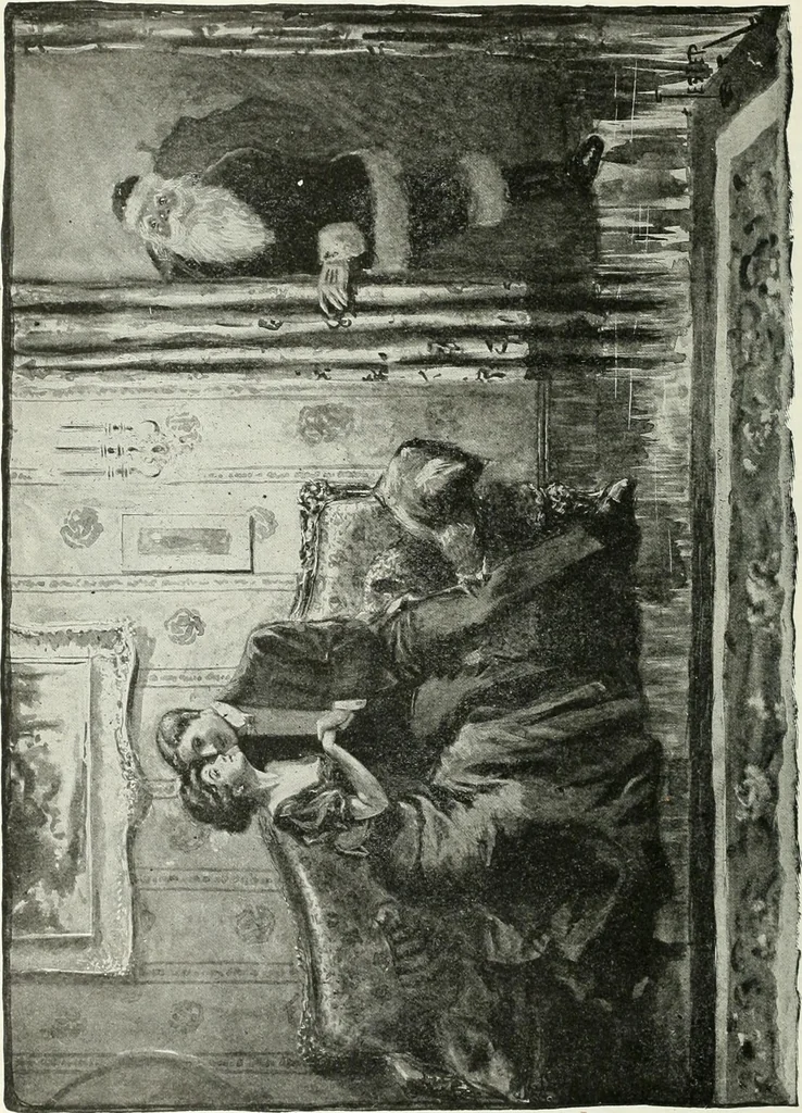 An illustration from Caricature; wit and humor of a nation in picture, song and story, 1911, leaf 63