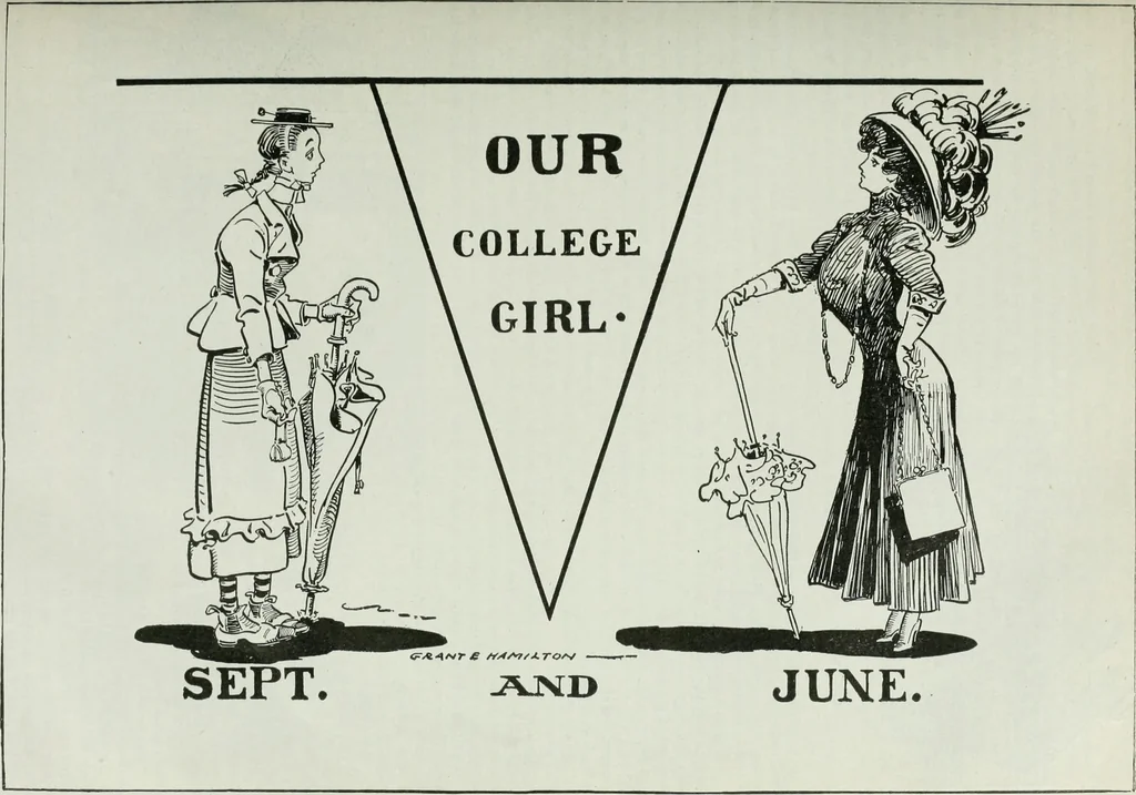 An illustration from Caricature; wit and humor of a nation in picture, song and story, 1911, leaf 76