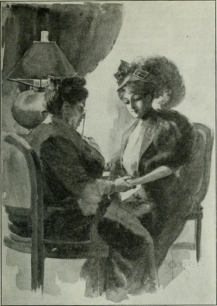 An illustration from Caricature; wit and humor of a nation in picture, song and story, 1911, leaf 8