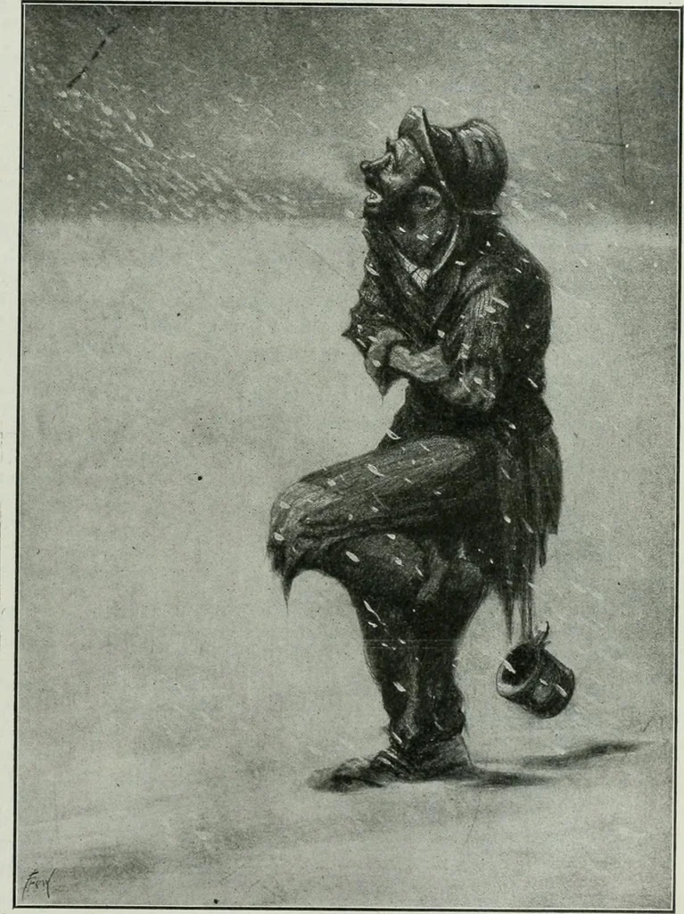 An illustration from Caricature; wit and humor of a nation in picture, song and story, 1911, leaf 84