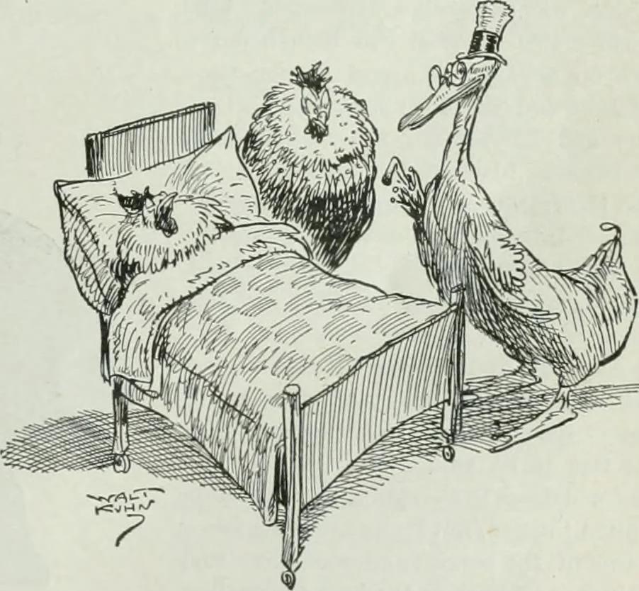 An illustration from Caricature; wit and humor of a nation in picture, song and story, 1911, leaf 86