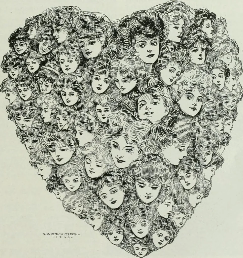 An illustration from Caricature; wit and humor of a nation in picture, song and story, 1911, leaf 94