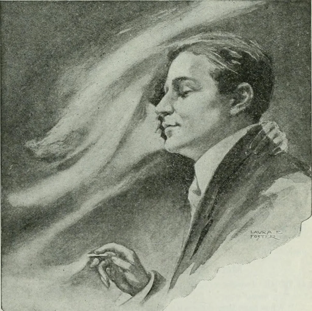 An illustration from Caricature; wit and humor of a nation in picture, song and story, 1911, leaf 98
