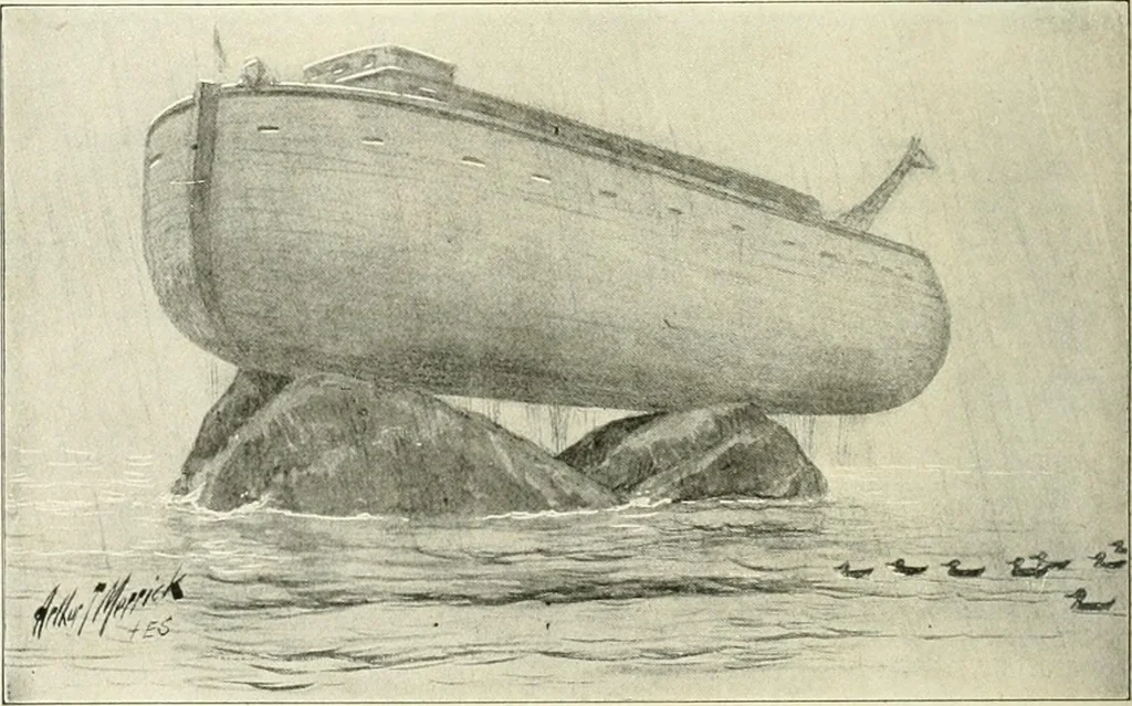 An illustration from Caricature. Wit and humor of a nation in picture, song and story, 1914, leaf 103