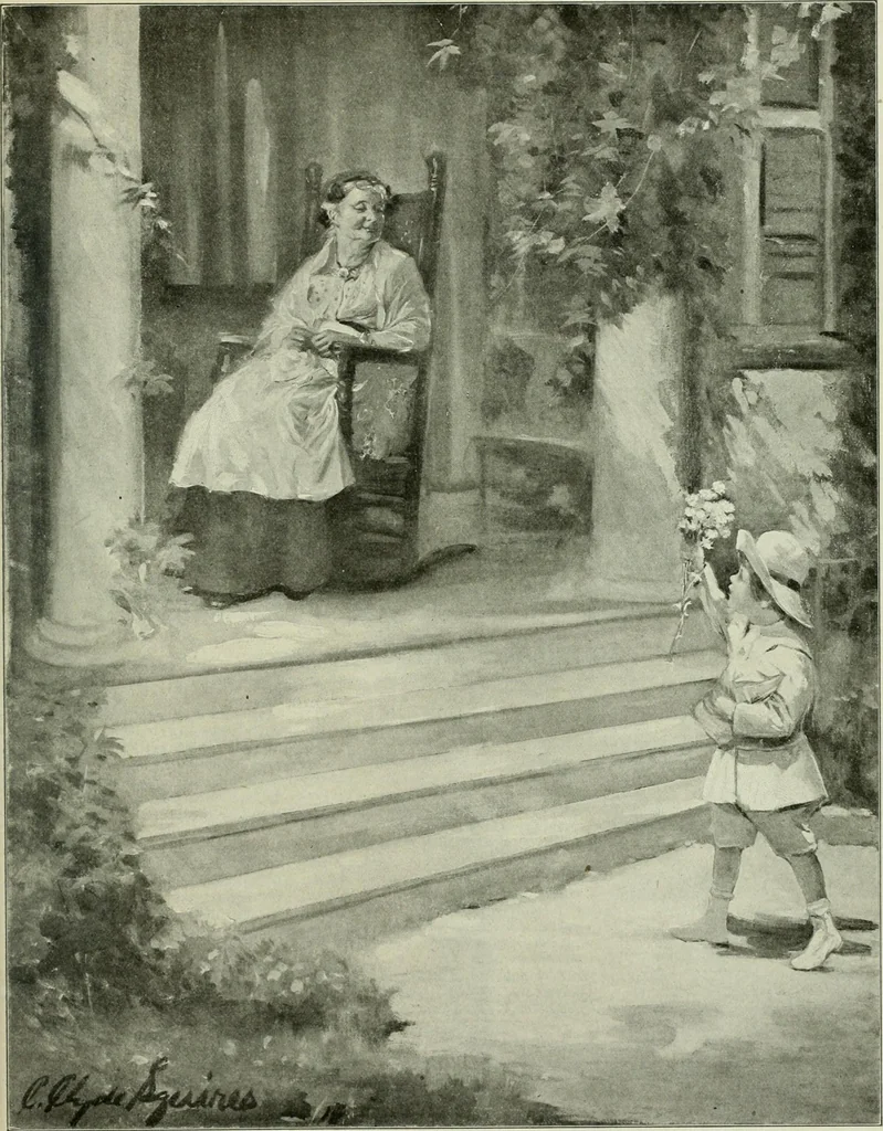 An illustration from Caricature. Wit and humor of a nation in picture, song and story, 1914, leaf 104