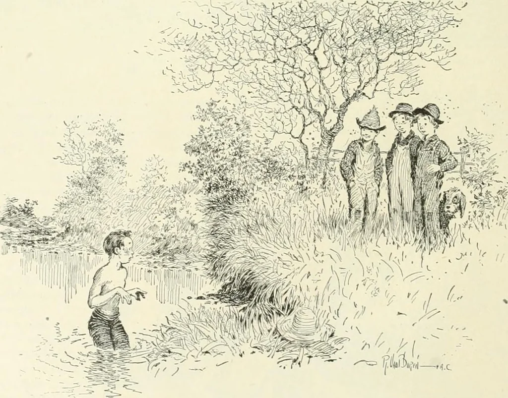 An illustration from Caricature. Wit and humor of a nation in picture, song and story, 1914, leaf 109
