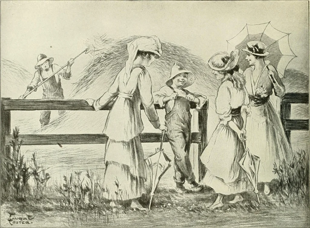 An illustration from Caricature. Wit and humor of a nation in picture, song and story, 1914, leaf 113