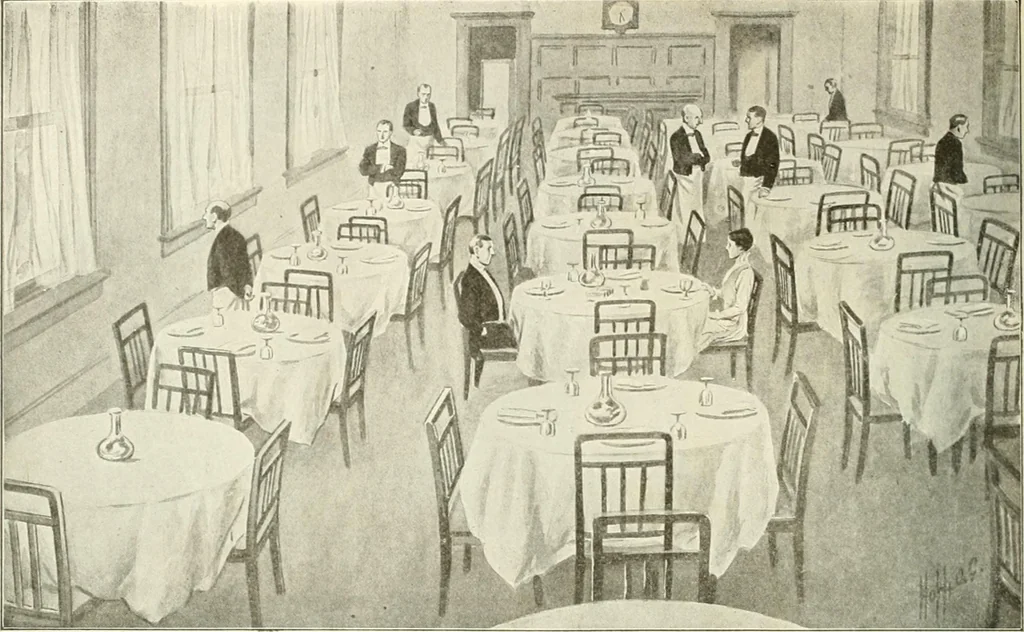 An illustration from Caricature. Wit and humor of a nation in picture, song and story, 1914, leaf 115