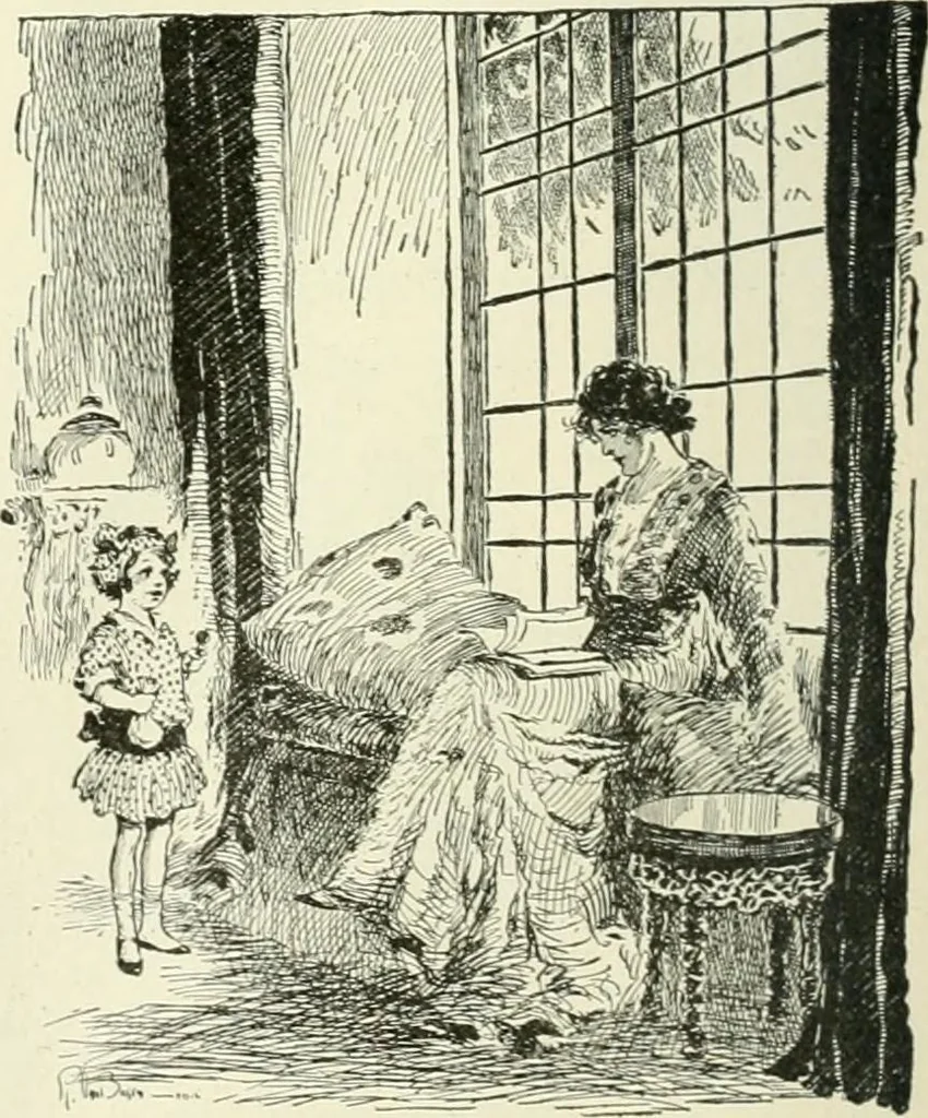 An illustration from Caricature. Wit and humor of a nation in picture, song and story, 1914, leaf 121