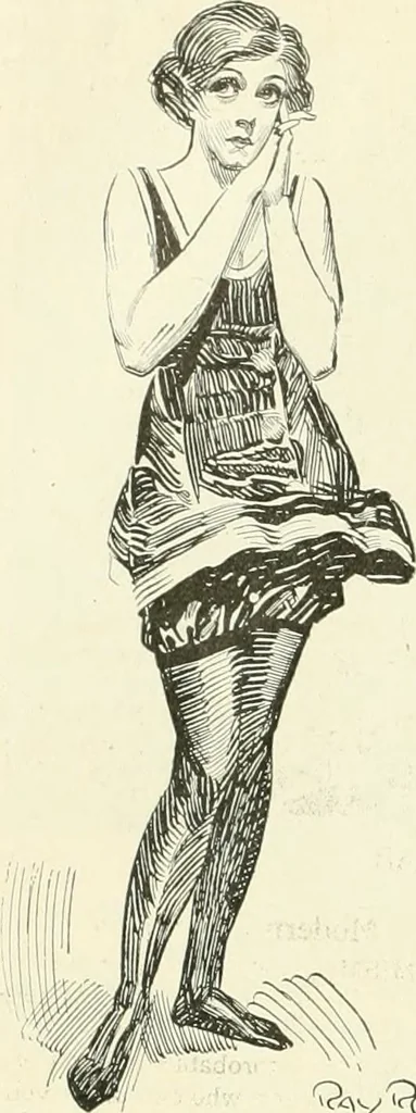 An illustration from Caricature. Wit and humor of a nation in picture, song and story, 1914, leaf 125