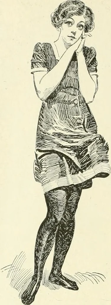 An illustration from Caricature. Wit and humor of a nation in picture, song and story, 1914, leaf 125