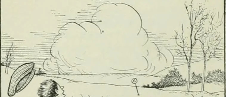 An illustration from Caricature. Wit and humor of a nation in picture, song and story, 1914, leaf 18