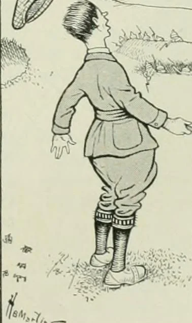 An illustration from Caricature. Wit and humor of a nation in picture, song and story, 1914, leaf 18