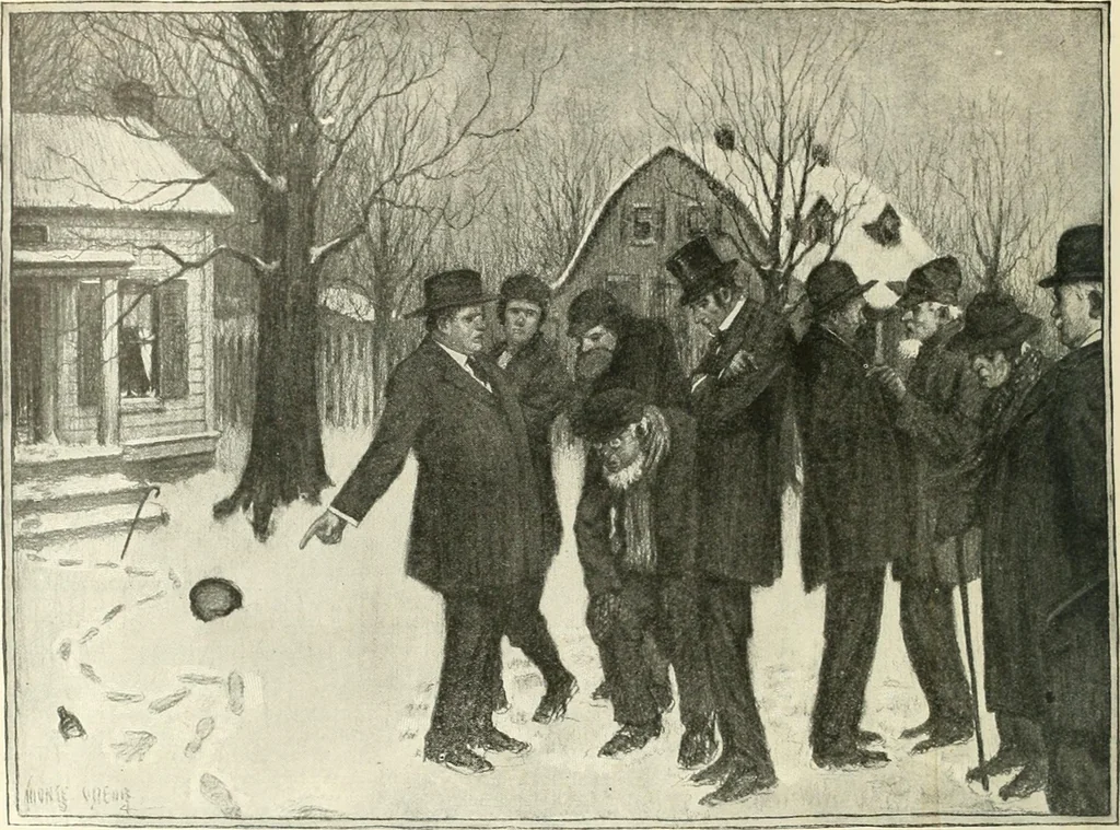 An illustration from Caricature. Wit and humor of a nation in picture, song and story, 1914, leaf 19