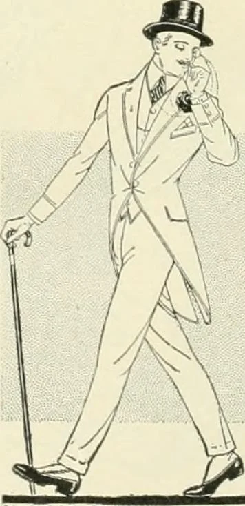 An illustration from Caricature. Wit and humor of a nation in picture, song and story, 1914, leaf 21