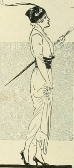 An illustration from Caricature. Wit and humor of a nation in picture, song and story, 1914, leaf 21