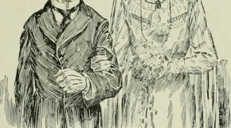An illustration from Caricature. Wit and humor of a nation in picture, song and story, 1914, leaf 22