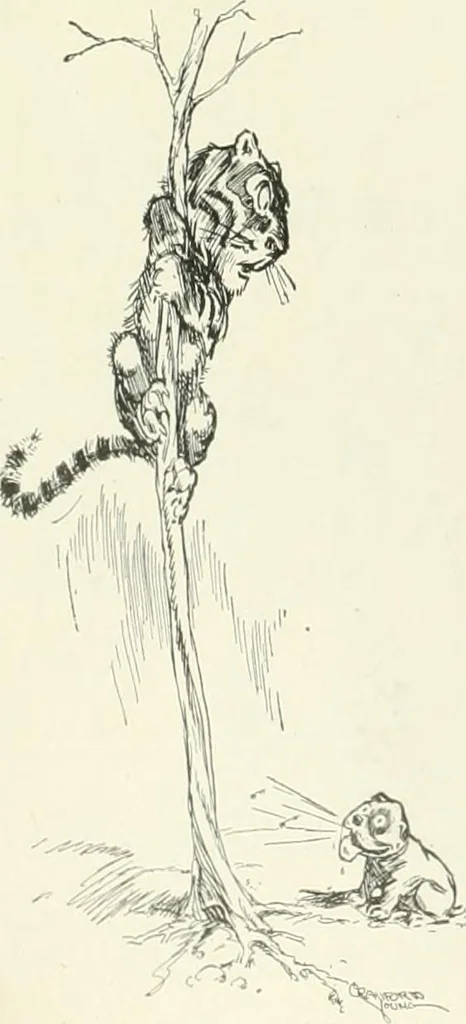 An illustration from Caricature. Wit and humor of a nation in picture, song and story, 1914, leaf 31