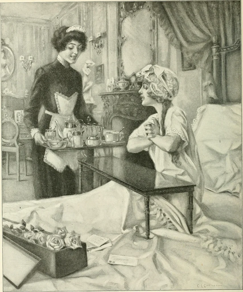 An illustration from Caricature. Wit and humor of a nation in picture, song and story, 1914, leaf 35