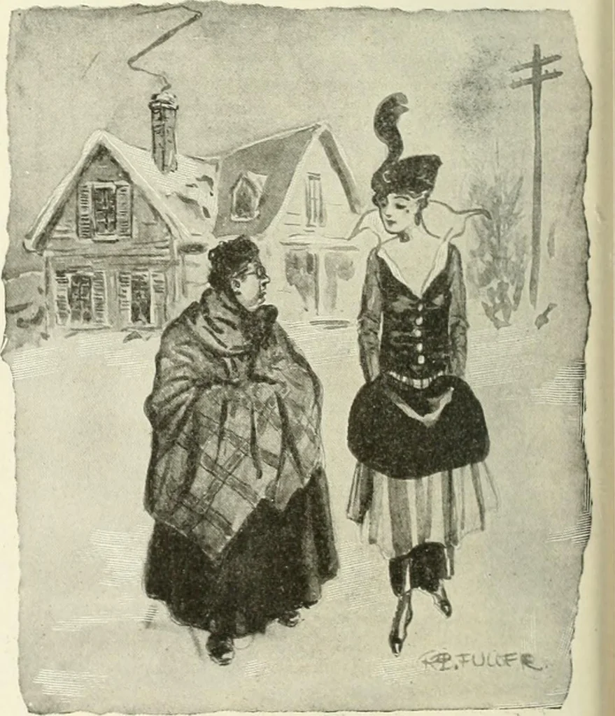 An illustration from Caricature. Wit and humor of a nation in picture, song and story, 1914, leaf 37