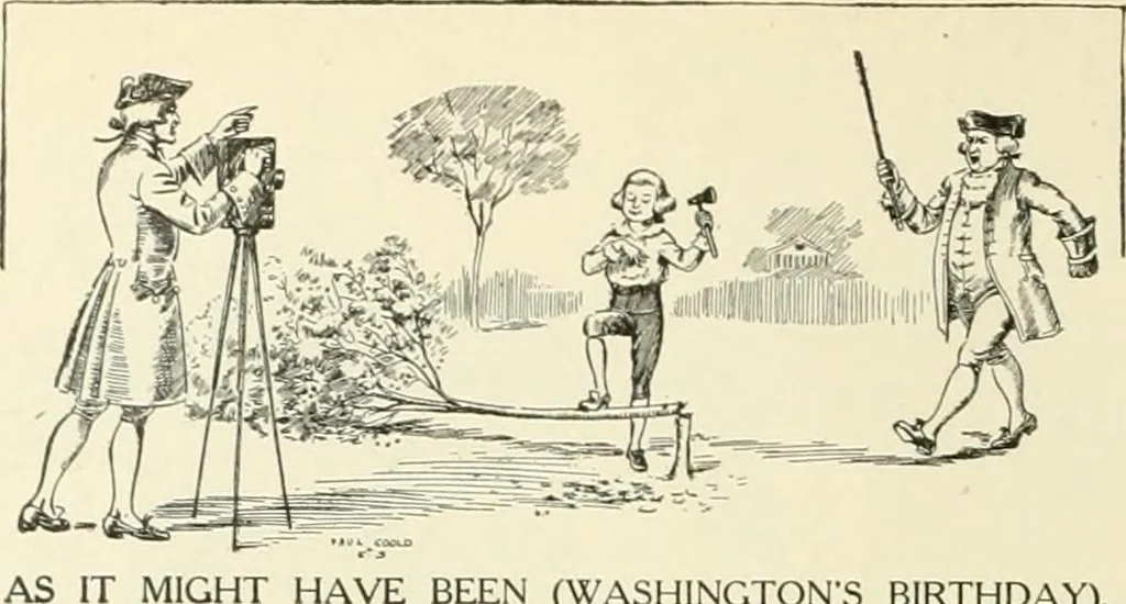 An illustration from Caricature. Wit and humor of a nation in picture, song and story, 1914, leaf 39