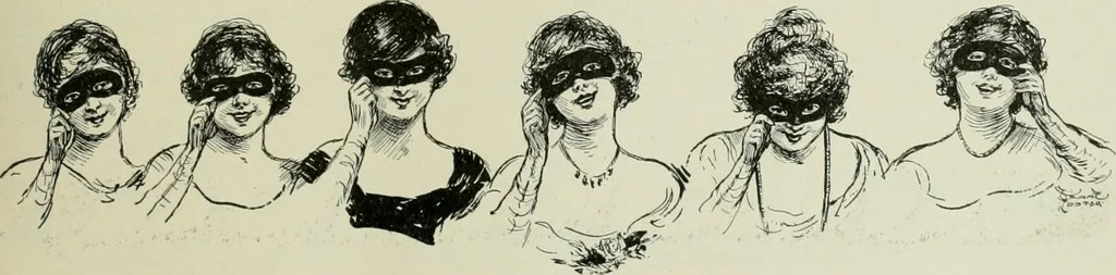 An illustration from Caricature. Wit and humor of a nation in picture, song and story, 1914, leaf 40