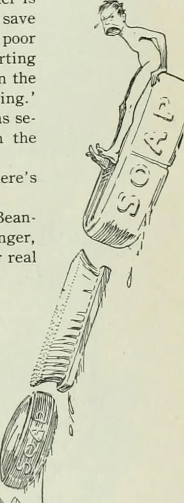 An illustration from Caricature. Wit and humor of a nation in picture, song and story, 1914, leaf 56