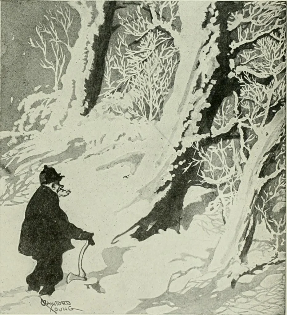 An illustration from Caricature. Wit and humor of a nation in picture, song and story, 1914, leaf 60