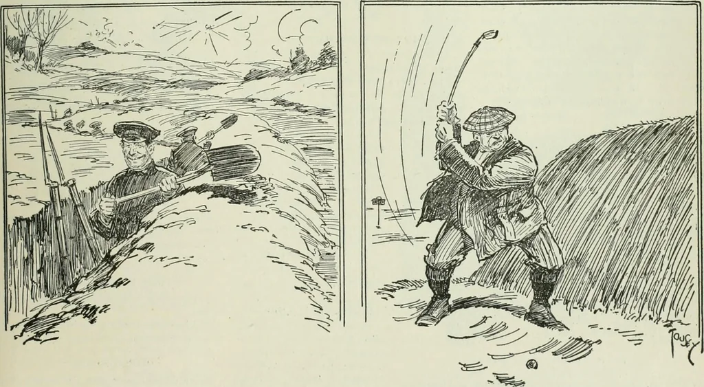 An illustration from Caricature. Wit and humor of a nation in picture, song and story, 1914, leaf 66