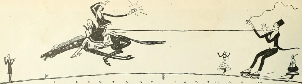 An illustration from Caricature. Wit and humor of a nation in picture, song and story, 1914, leaf 69