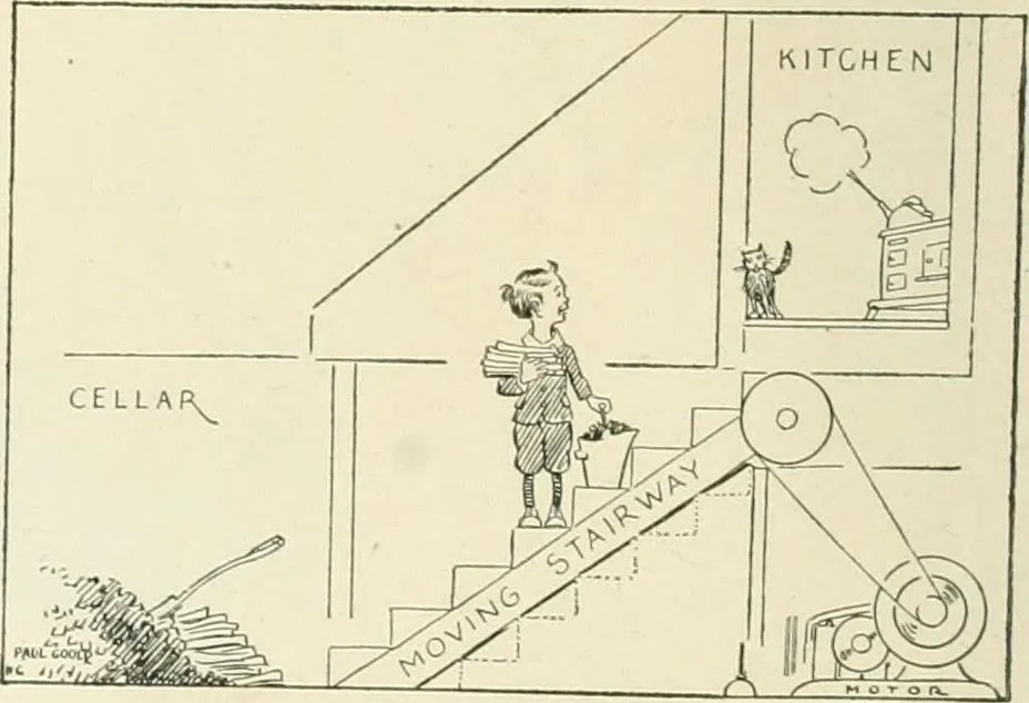 An illustration from Caricature. Wit and humor of a nation in picture, song and story, 1914, leaf 7