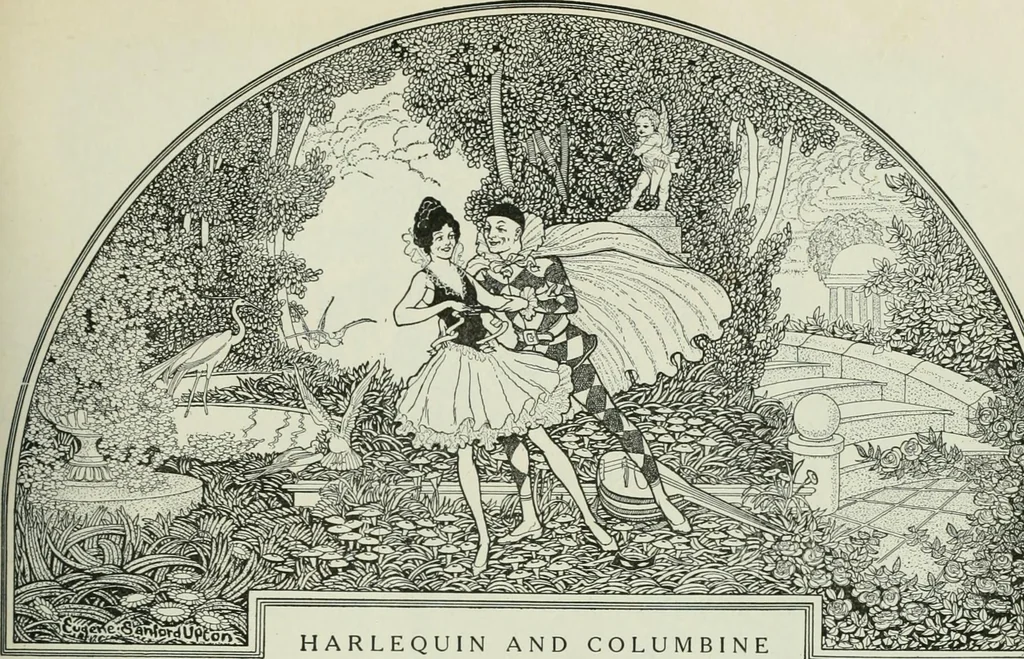 An illustration from Caricature. Wit and humor of a nation in picture, song and story, 1914, leaf 74