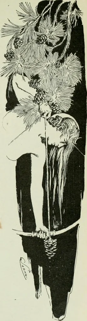 An illustration from Caricature. Wit and humor of a nation in picture, song and story, 1914, leaf 76