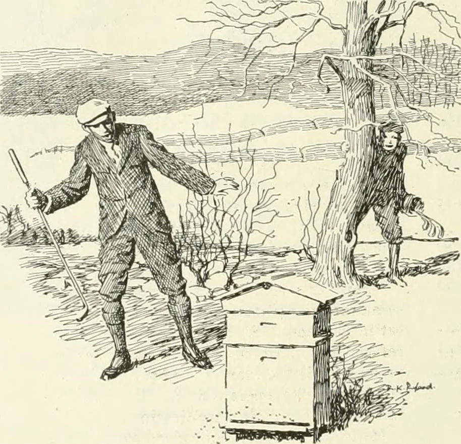 An illustration from Caricature. Wit and humor of a nation in picture, song and story, 1914, leaf 85