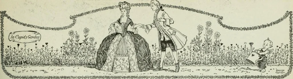 An illustration from Caricature. Wit and humor of a nation in picture, song and story, 1914, leaf 90
