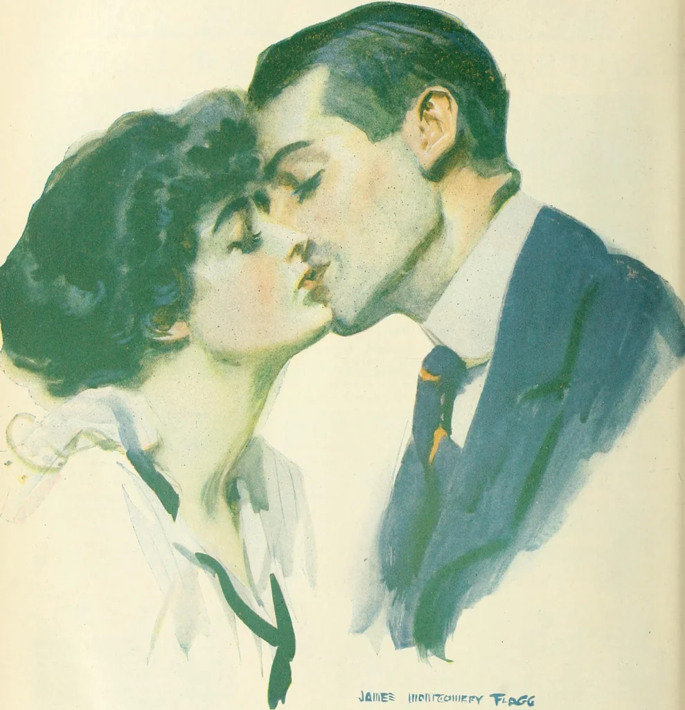 An illustration from Caricature. Wit and humor of a nation in picture, song and story, 1914, leaf 99