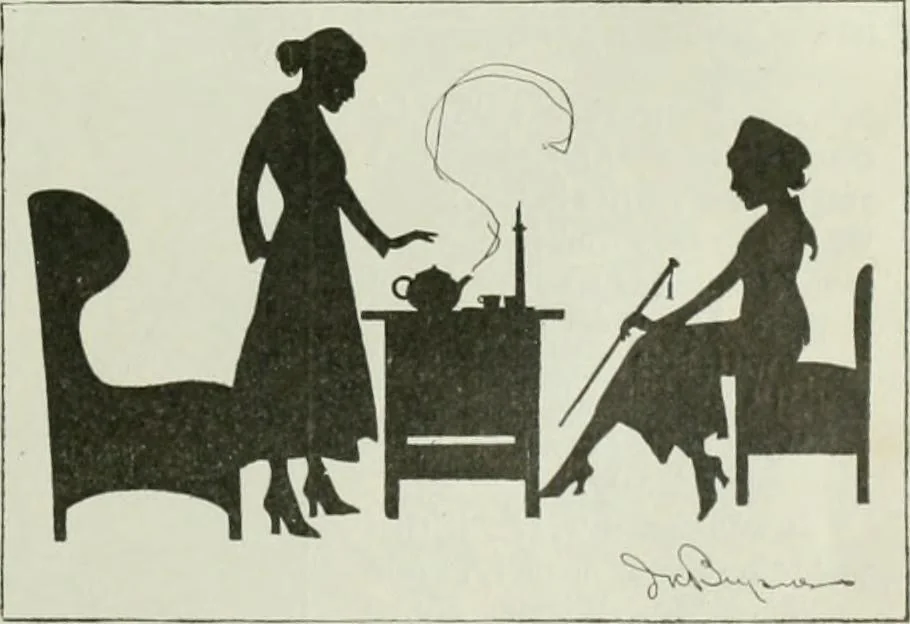 An illustration from Caricature. Wit and humor of a nation in picture, song and story, 1914, leaf 100